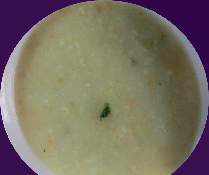 Coconut Milk Cream SoupVeg