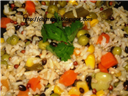 Warm Medley Rice Salad