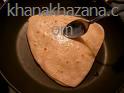 Coconut-khoya paratha